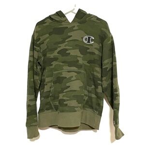 Champion Olive Camo Hoodie